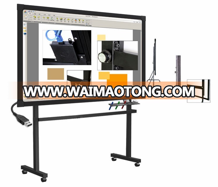 China interactive whiteboard, portable smart board with whiteboard software